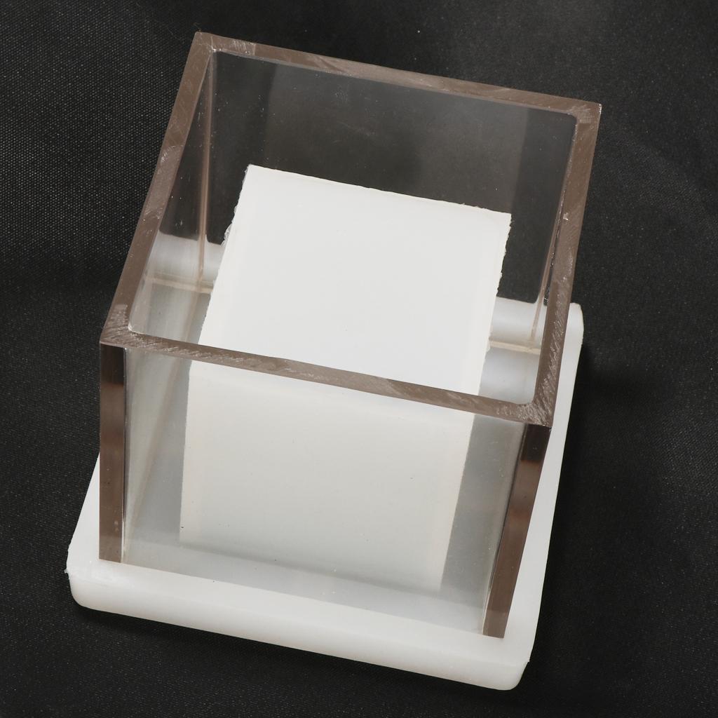 Luxury Candle Supplies Usa - Molde Plástico Quadrado Oco para Velas