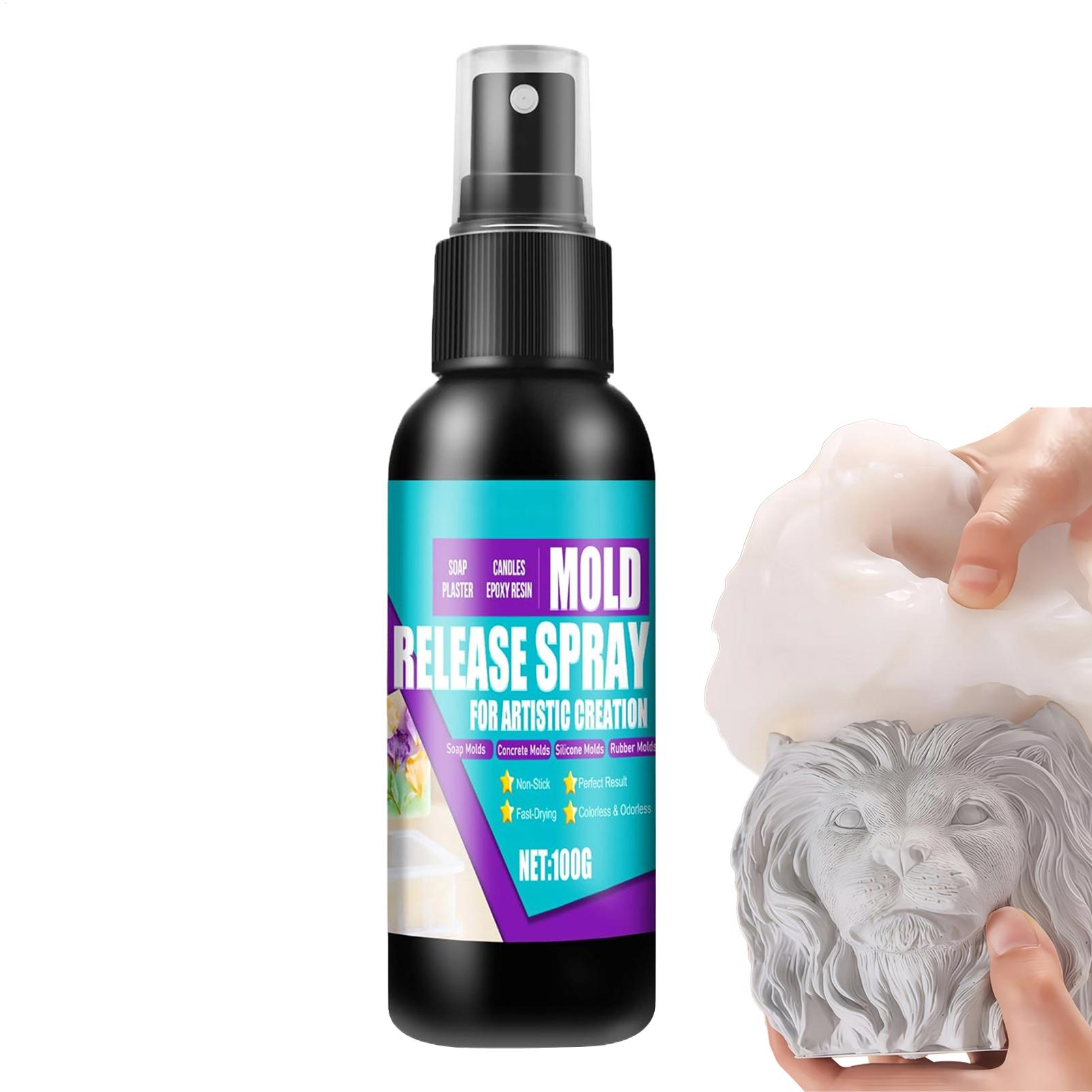 Candle Supply - Spray Desmoldante 100g, Agente Antiaderente para