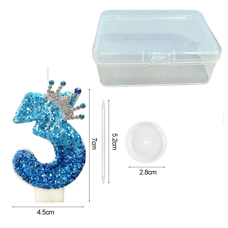 Vela Digital Criativa Azul Pav - Candle Supply avaliação e preço