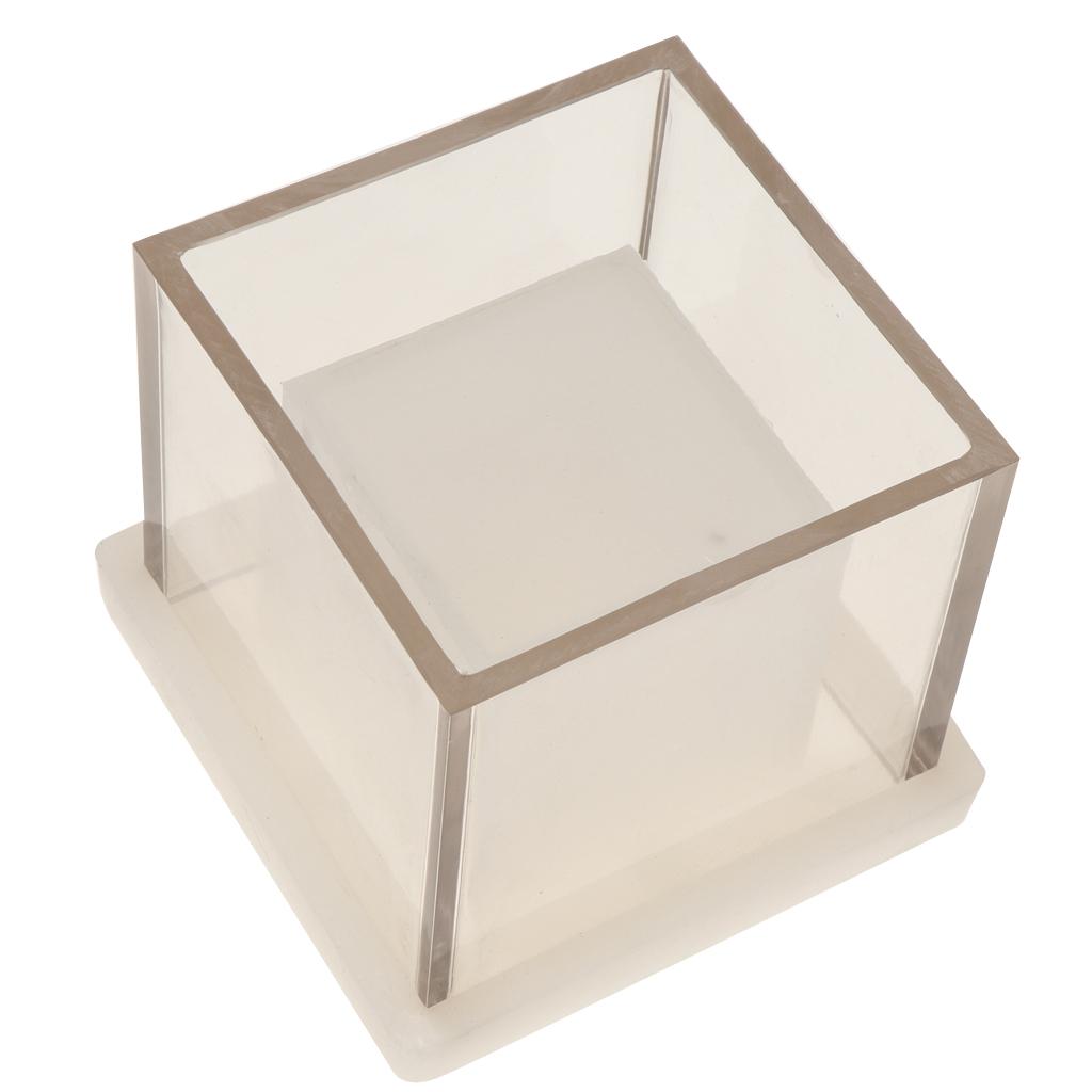 Molde Plástico Quadrado Oco pa - Luxury Candle Supplies Usa avaliação e preço