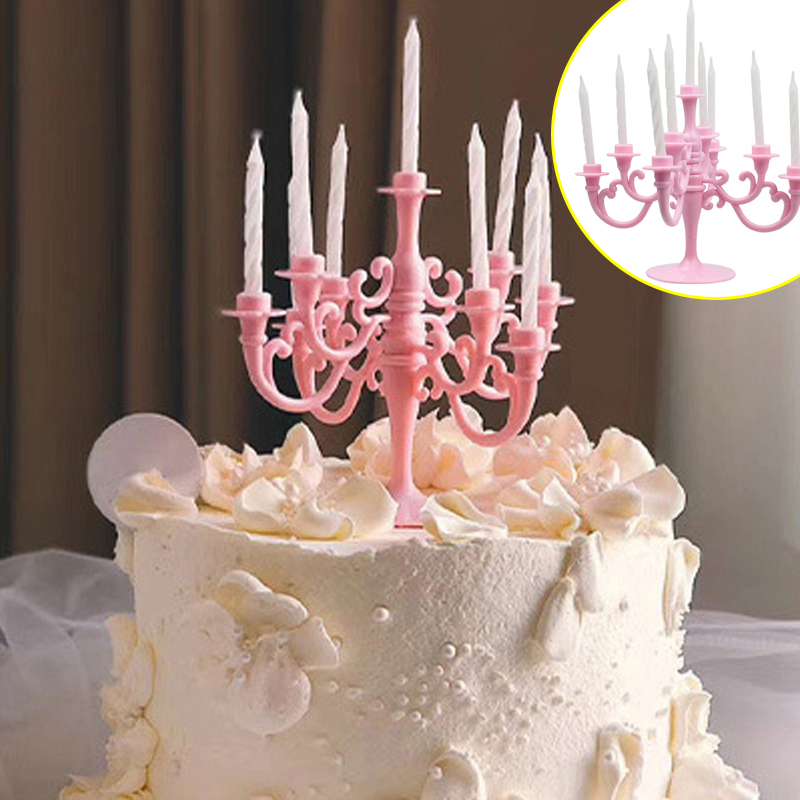 Decoração de bolo castiçal vel - Luxury Candle Supplies Usa avaliação e preço