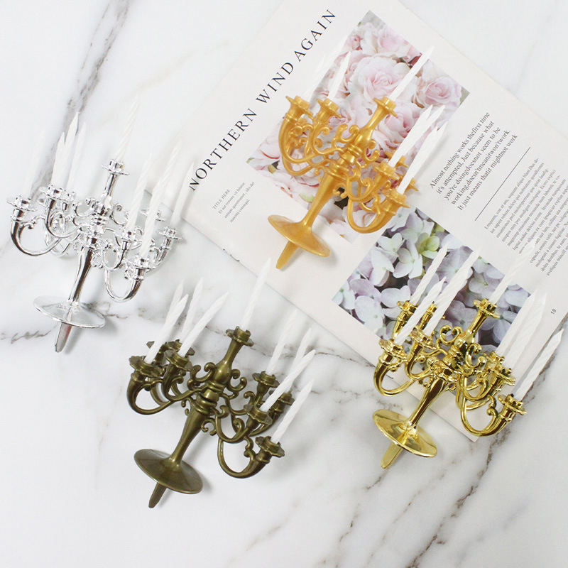 Decoração de bolo castiçal vel - Luxury Candle Supplies Usa avaliação e preço