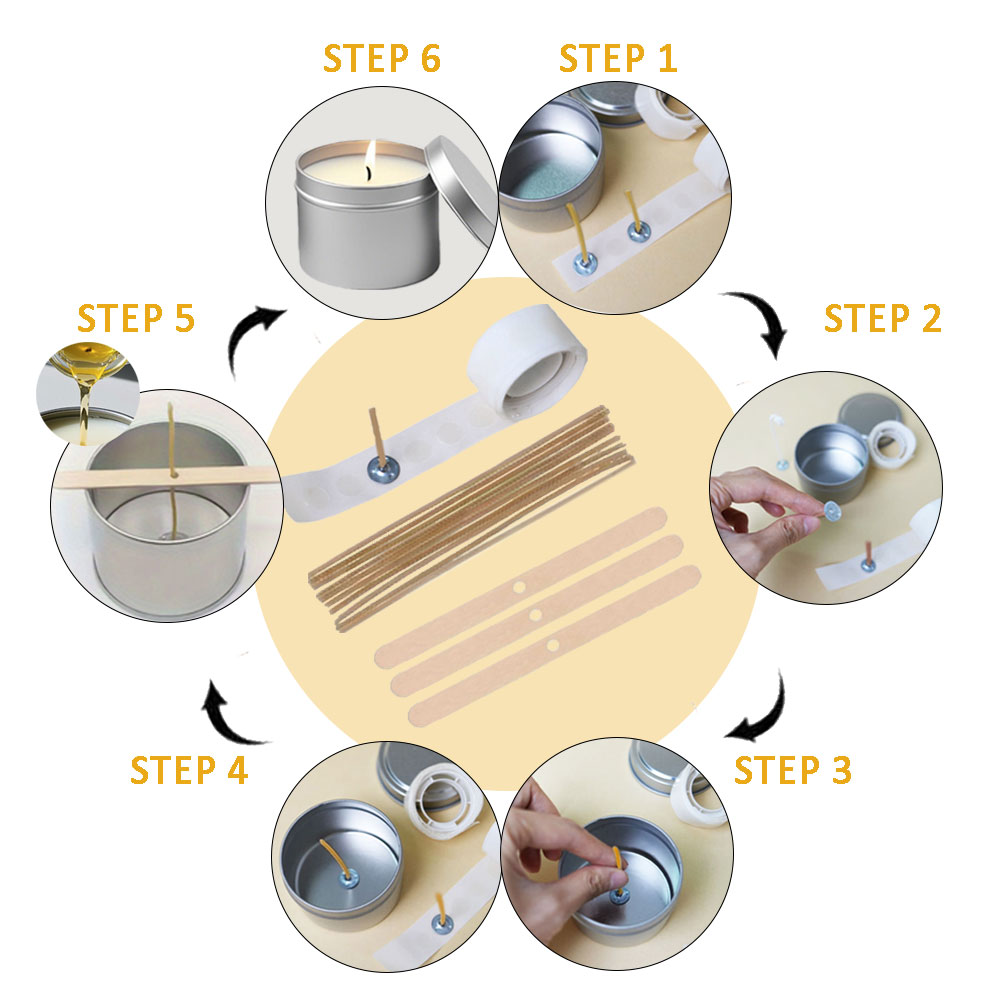 250 pçs kits de fabricação de  - Luxury Candle Supplies Usa avaliação e preço