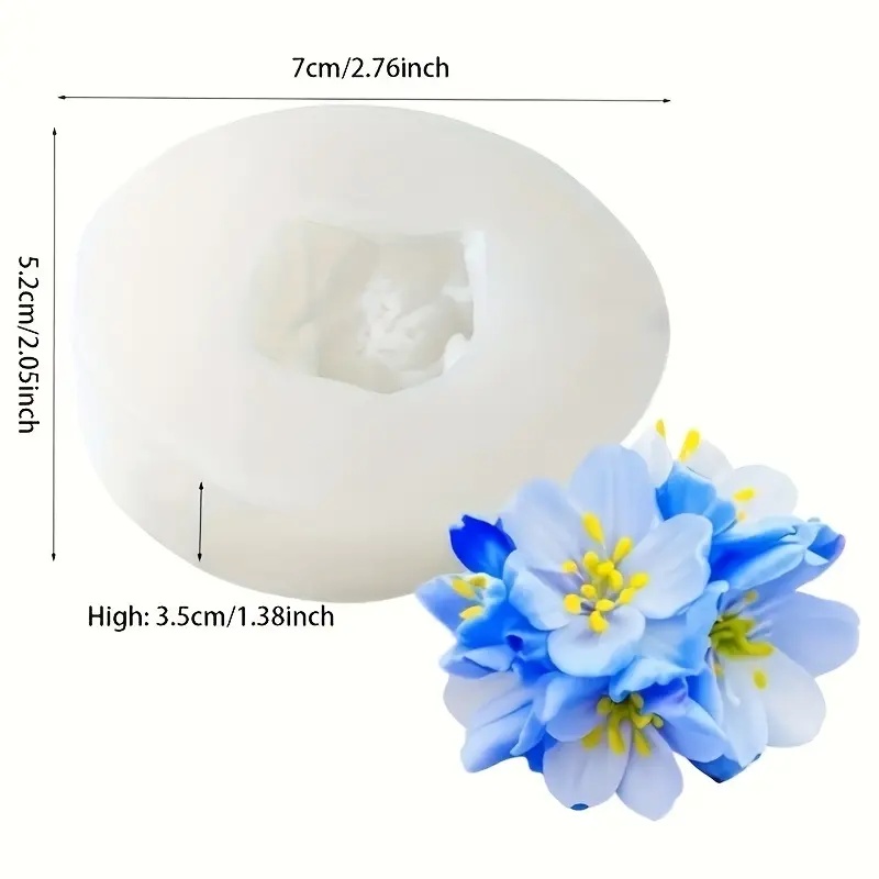 Conjunto de 2 Moldes de Silico - Candle Fragrance Supplies avaliação e preço