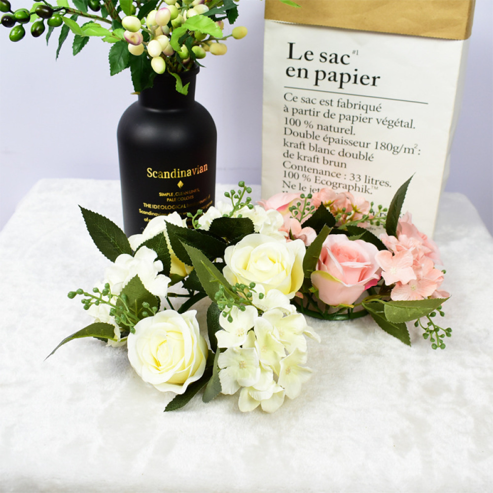 Guirlanda de rosas realistas,  - Luxury Candle Supplies Usa avaliação e preço