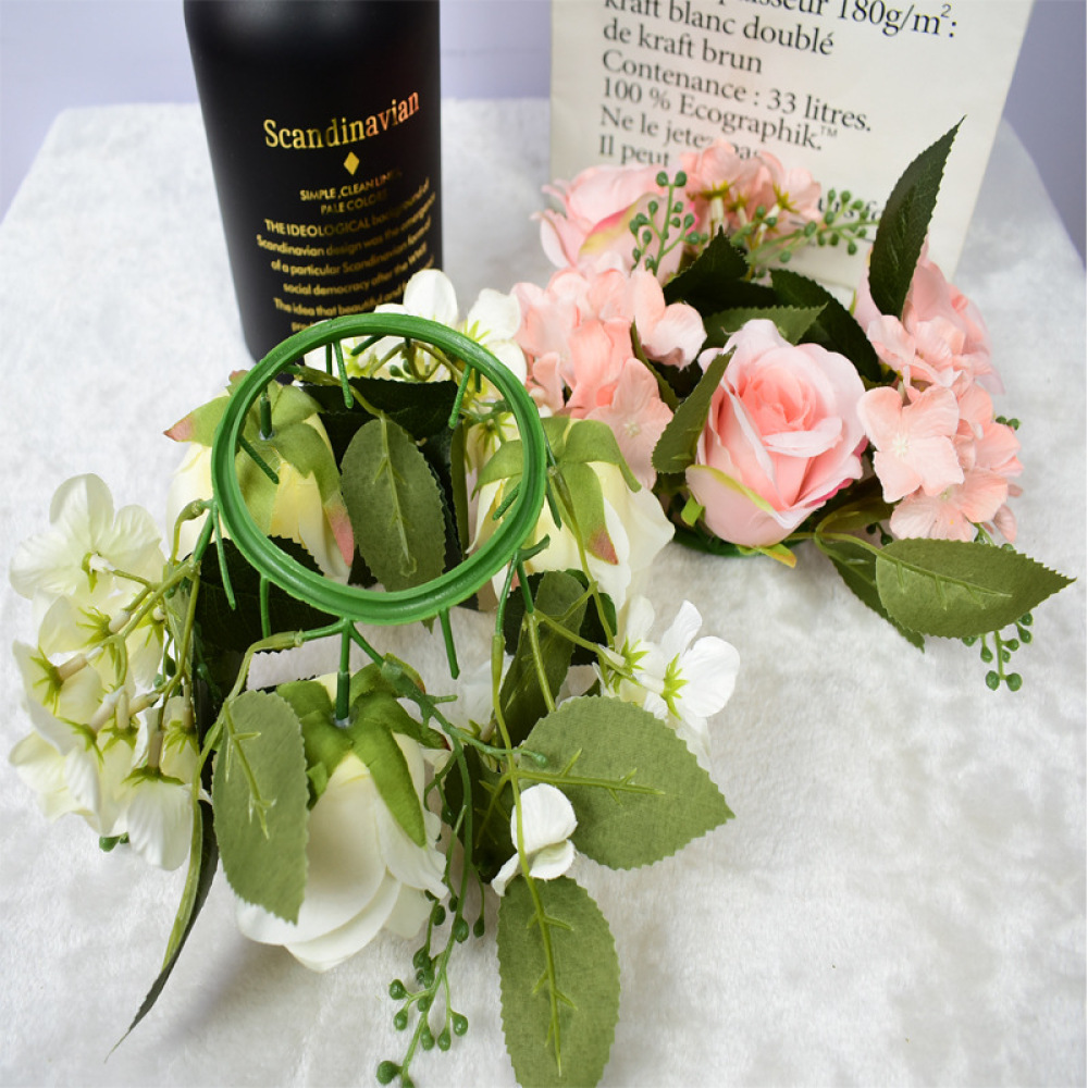 Guirlanda de rosas realistas,  - Luxury Candle Supplies Usa avaliação e preço